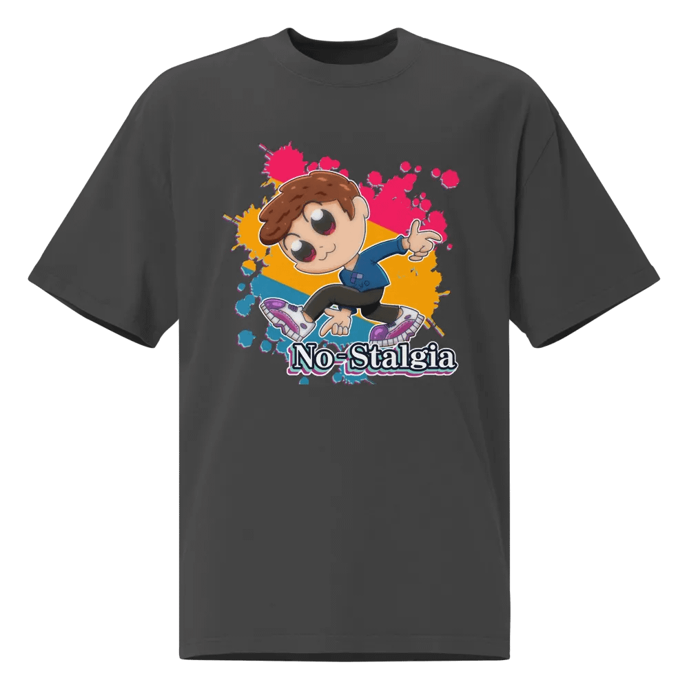 Nostalgia AS Colour Premium Oversized Faded T-Shirt product image (1)