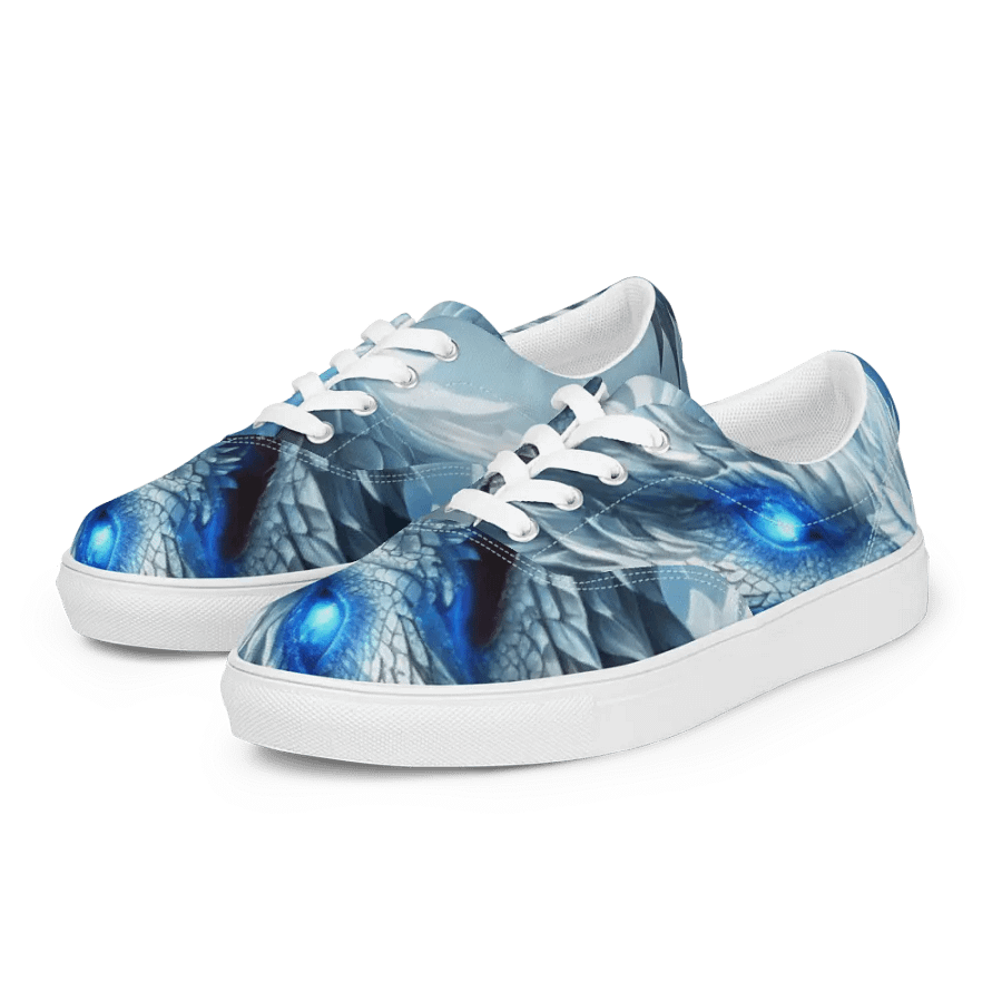 Frostbite Dragon Men's Canvas Shoes product image (8)