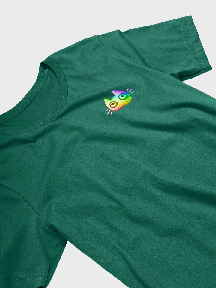 Rainbow Cat Face Tshirt product image (1)