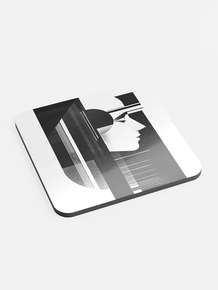 Abstract Persona 006 (Glossed Cork Coaster) product image (2)
