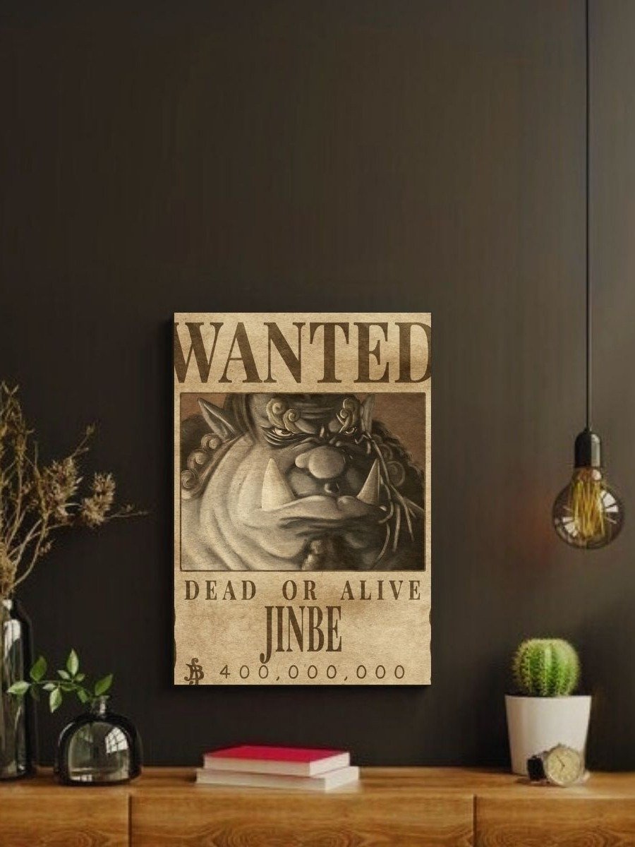 One Piece – Jinbe Ocean Fang Bounty – 8x10 Metal Print product image (2)