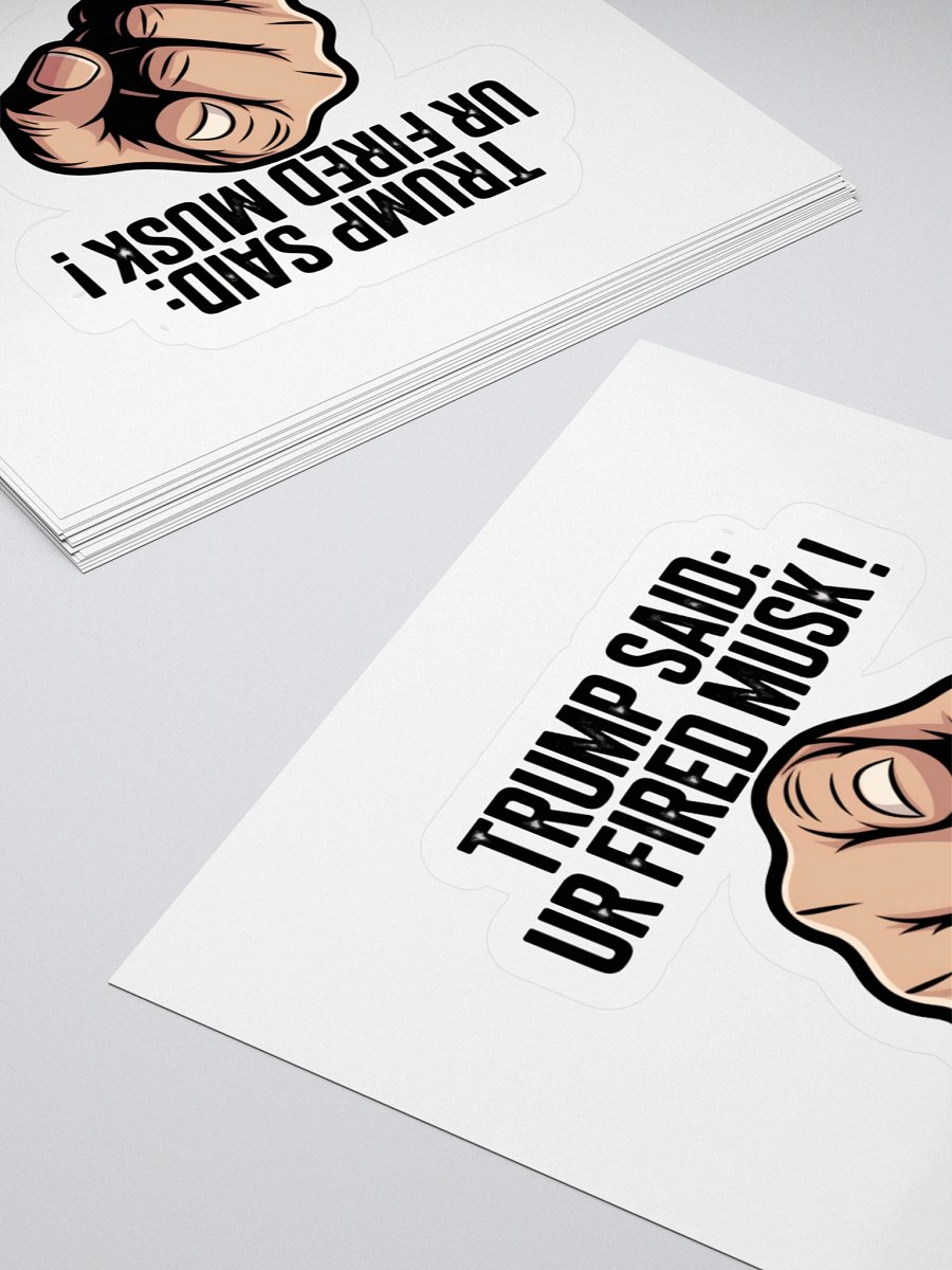 Trump Said: You’re Fired Musk! product image (13)