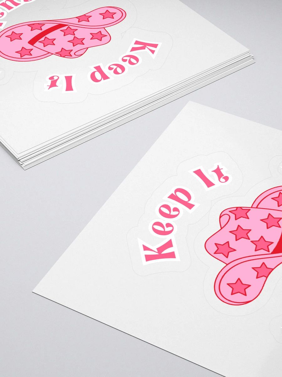 Casual Cowboy Hat Kiss Cut Stickers product image (11)