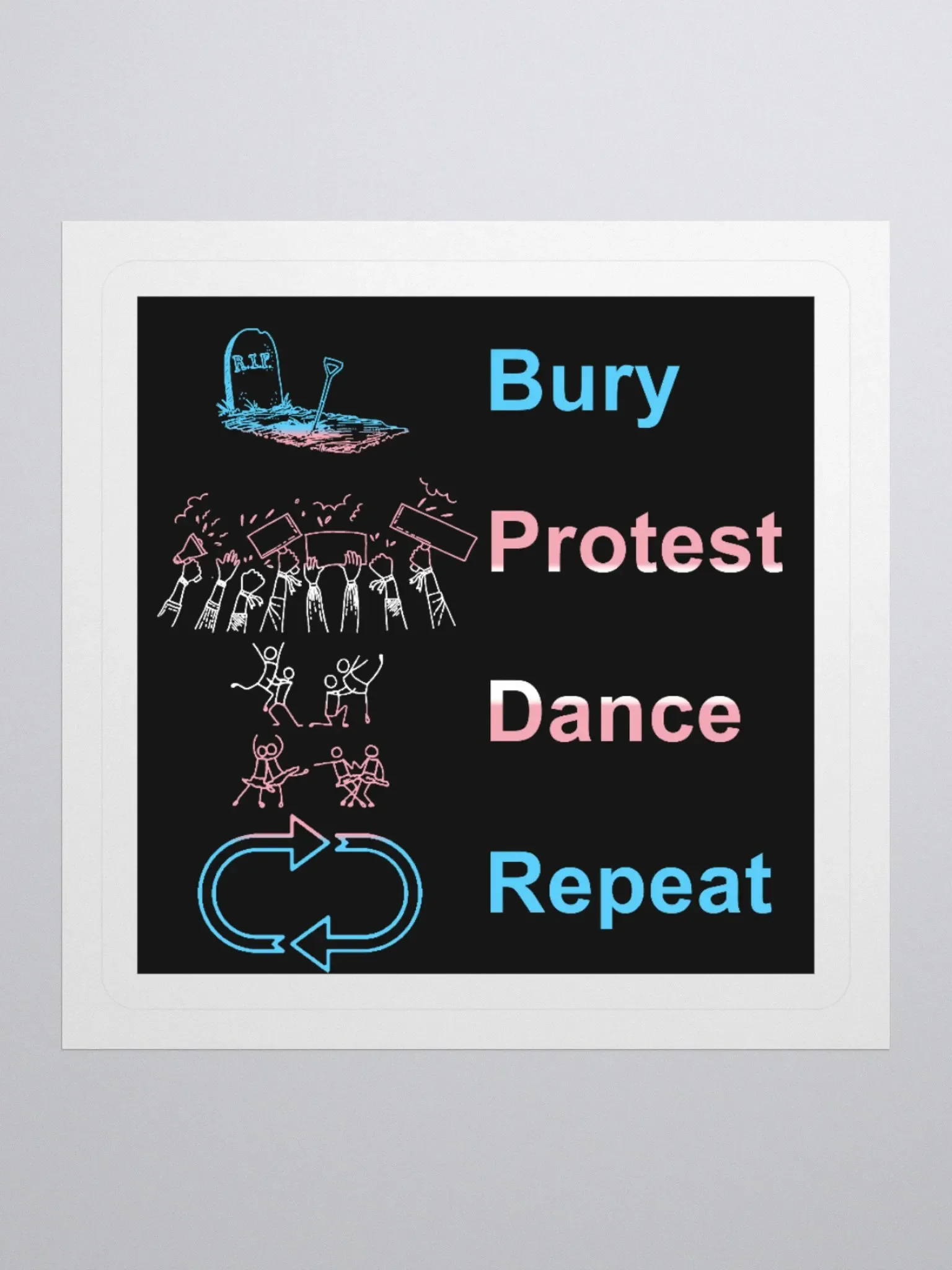 BPDR Sticker (Trans) product image (1)