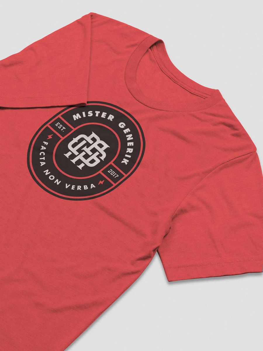 Mister Generik Monogram Badge Unisex T-Shirt product image (2)