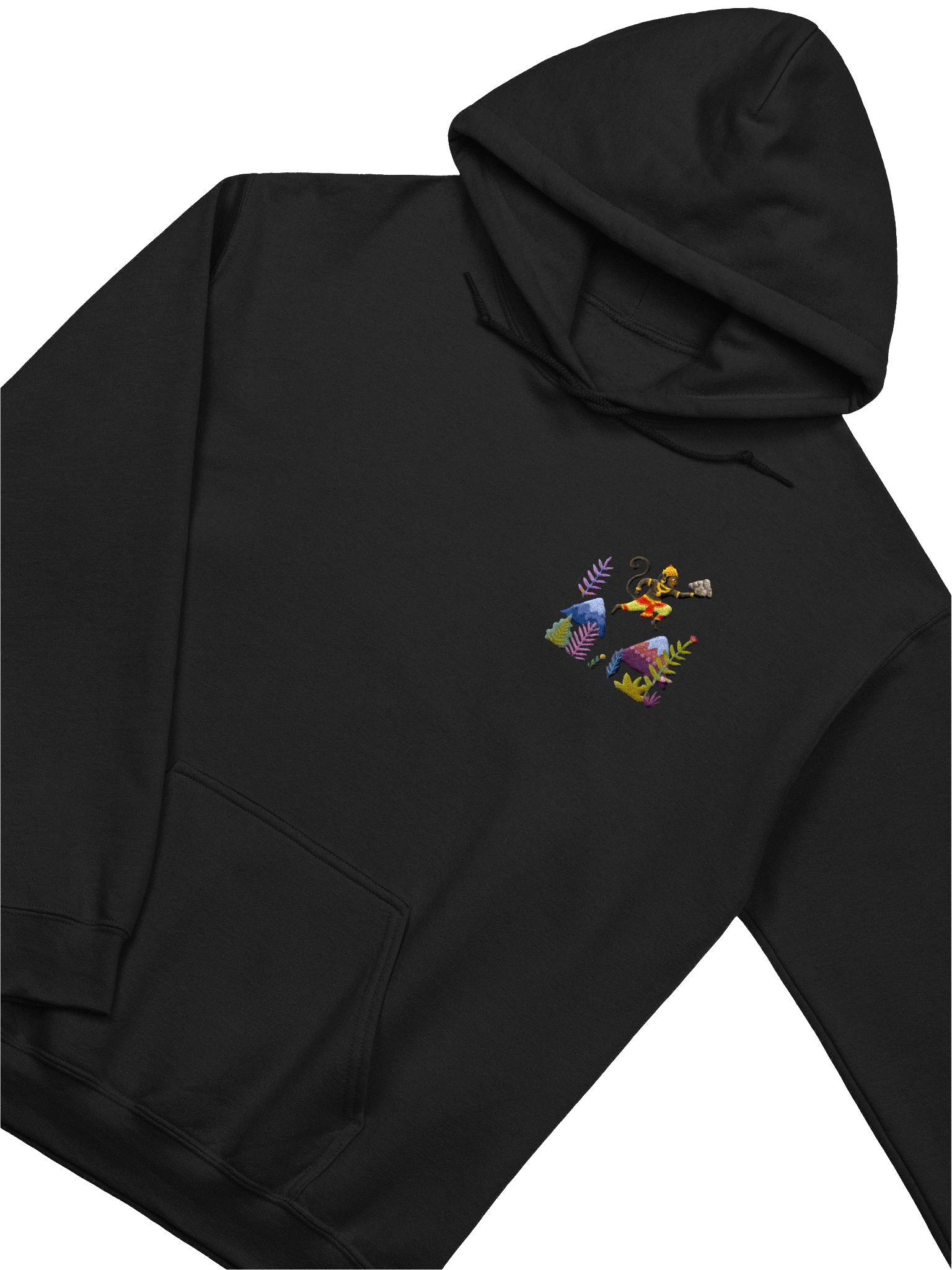 Om Hanumate Namaha - Hoodie (BLACK) product image (1)