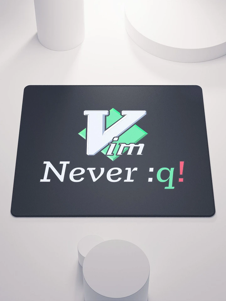 Never quit mouse pad product image (1)