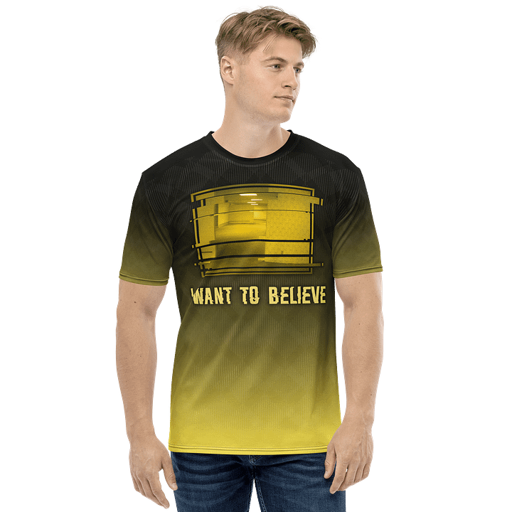 "I Want To Believe" 3D-Print Unisex T-Shirt product image (2)