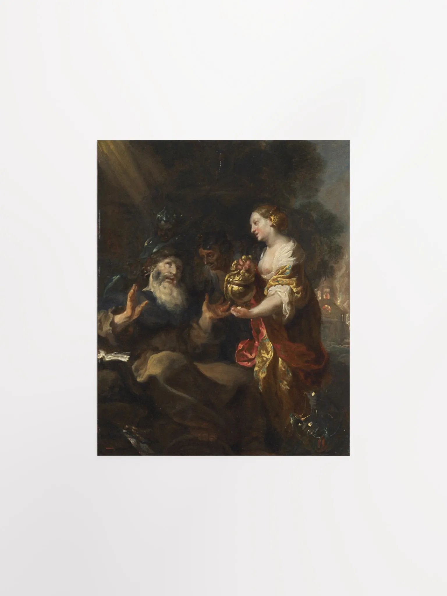 ''The Temptation of St. Anthony'' by Johann Liss Poster product image (1)