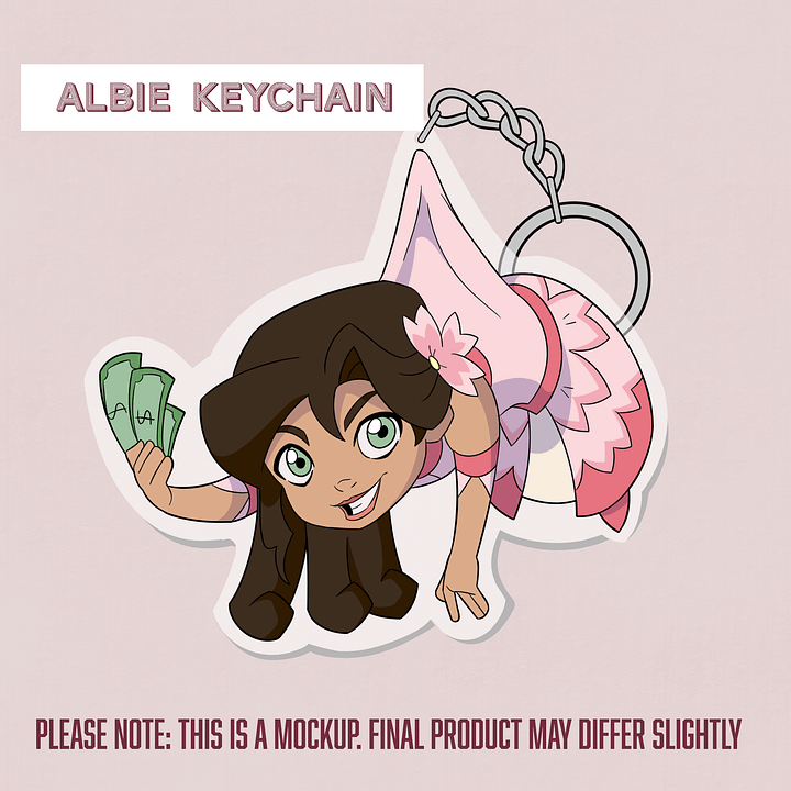 Albie Acrylic Keychain (Limited Preorder) product image (1)