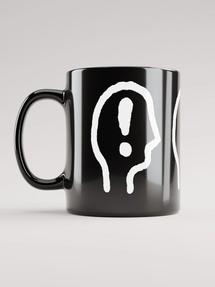 EXCLAIMING MENTALLY (white design) coffee mug product image (1)