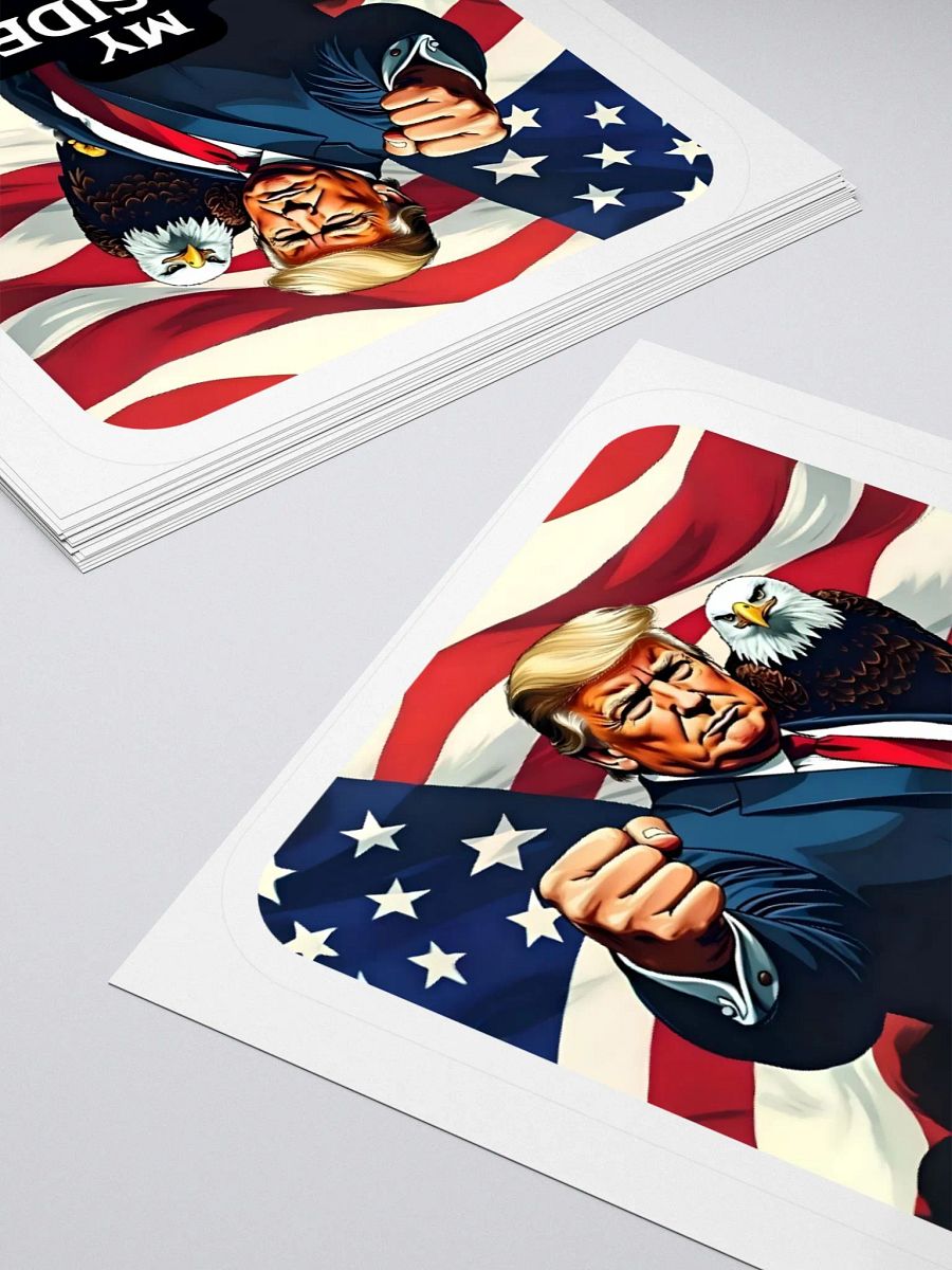 Sticker: Trump, with Eagle product image (8)