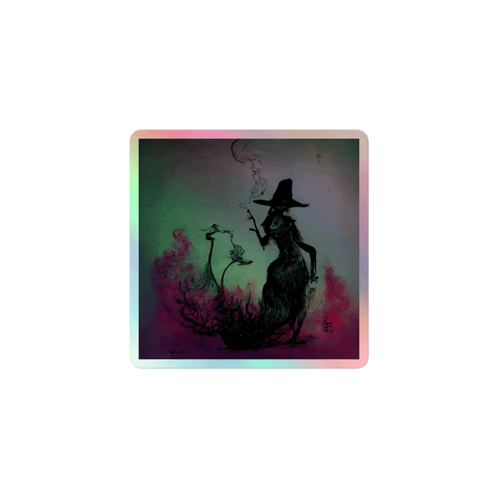 Mystical Creature Holographic Sticker Set product image (1)