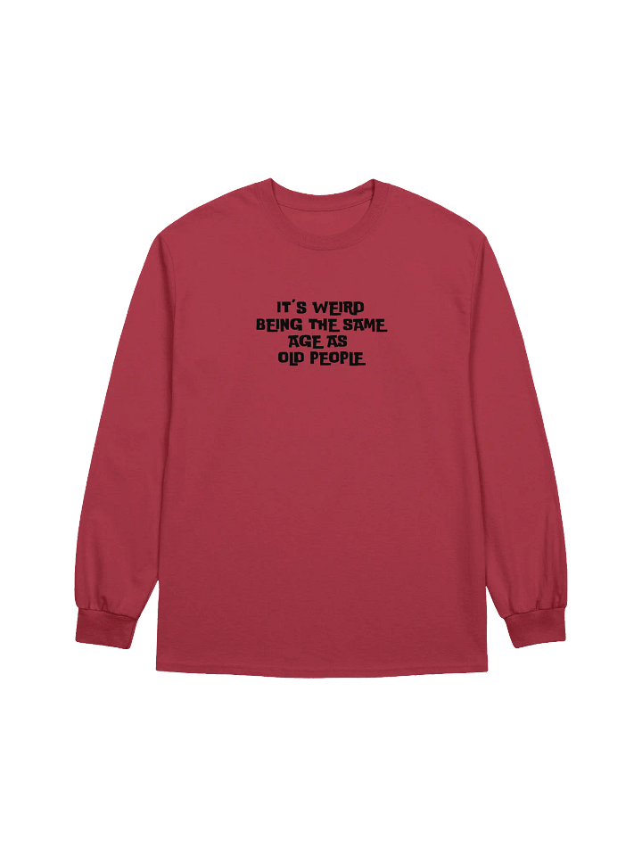 Funny Old People Long Sleeve Unisex Tee product image (5)