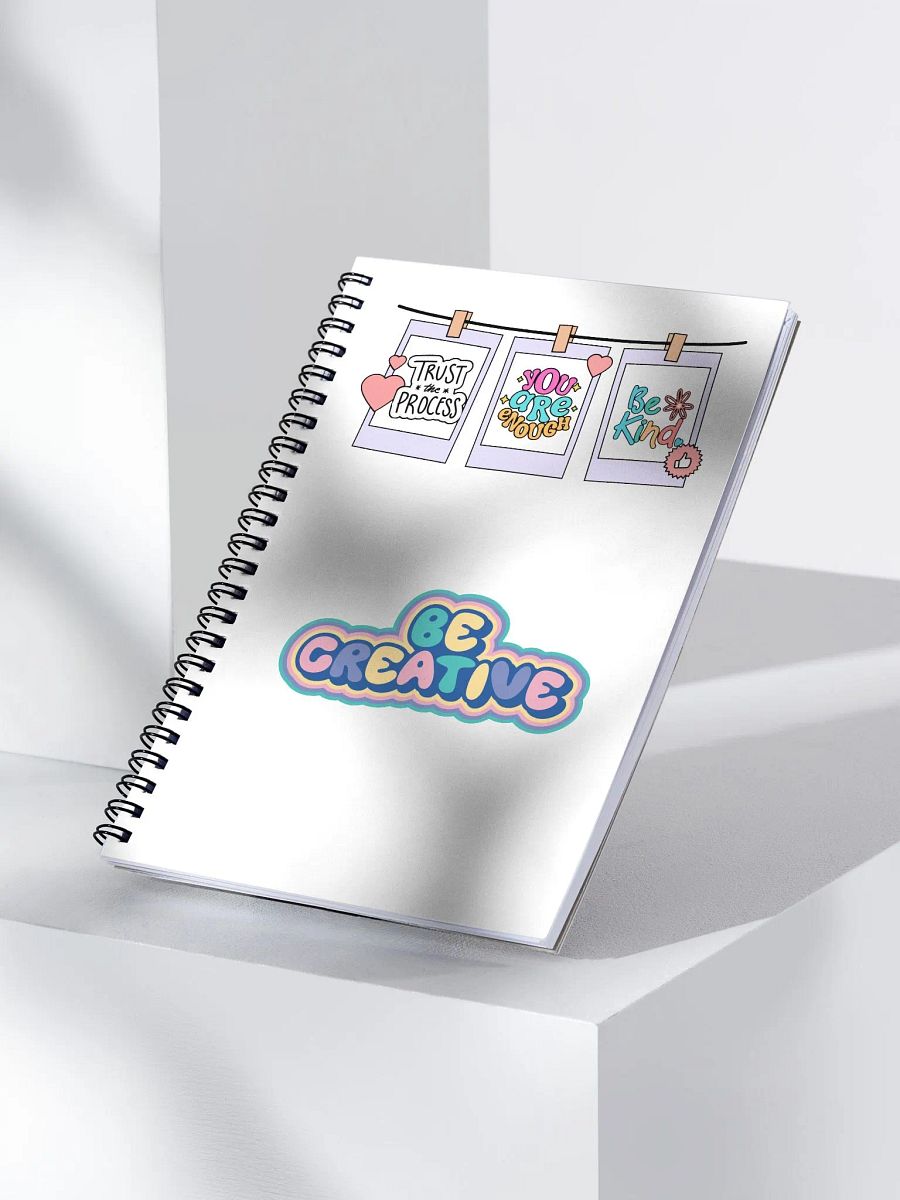 Positive Vibes Spiral Notebook product image (3)