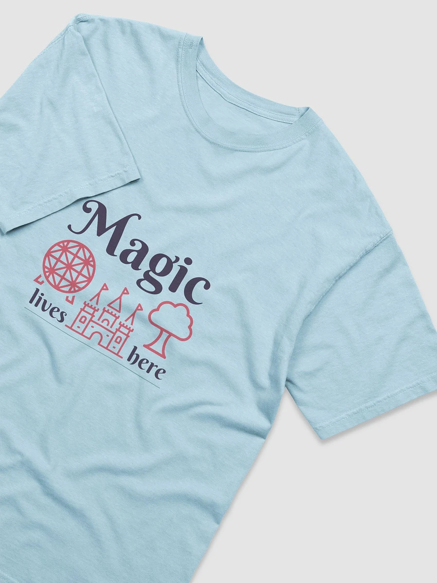 Disney Magical World: Magic Lives Here Disney Attractions Heavy Weight Tee Light Colors product image (8)