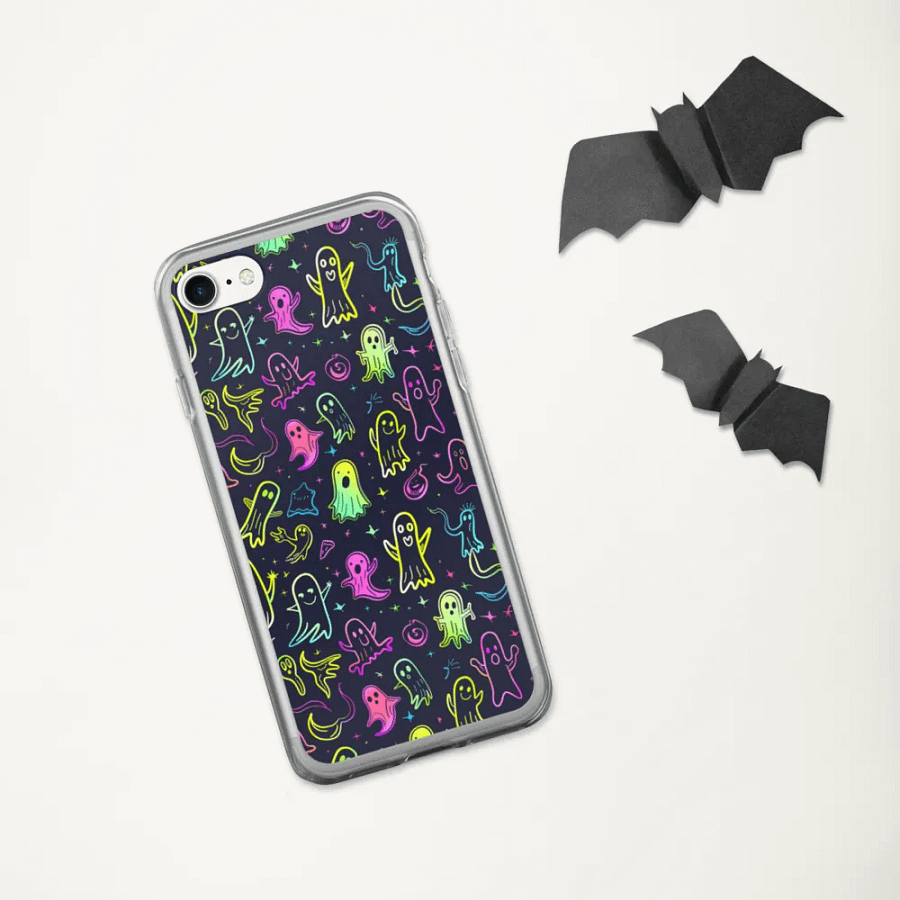 Funny Neon Ghost Case For Iphone product image (7)