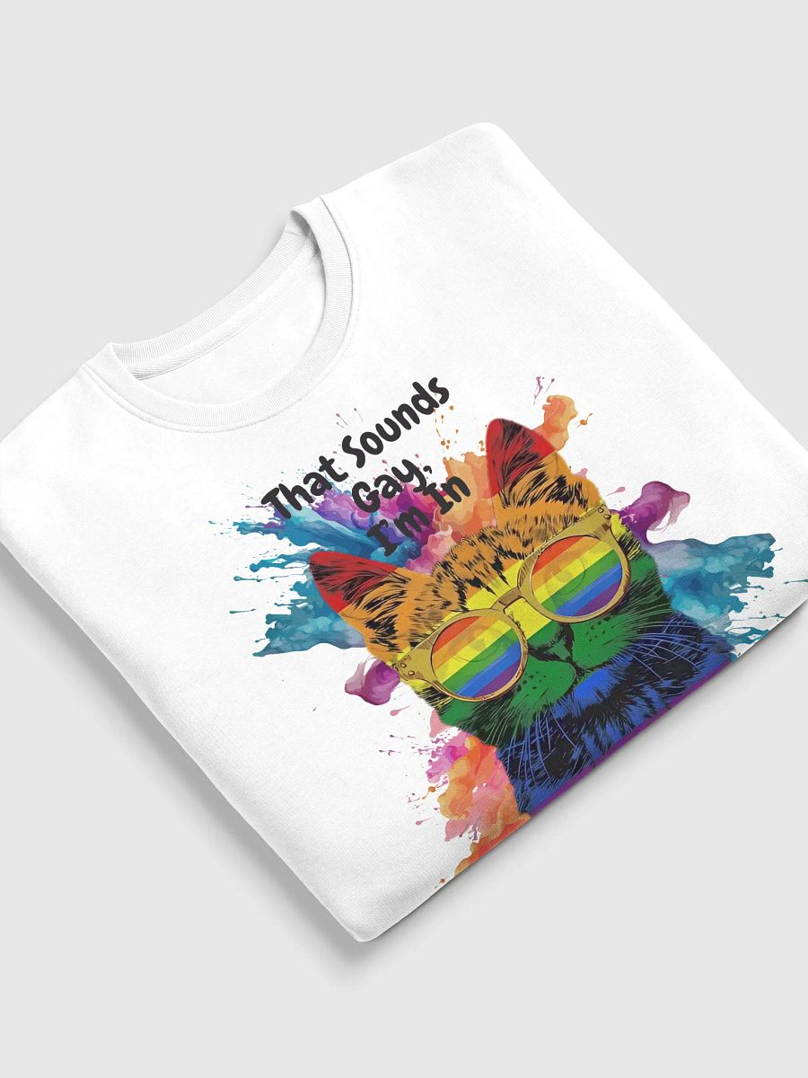 Gay Unisex Eco Sweatshirt product image (5)