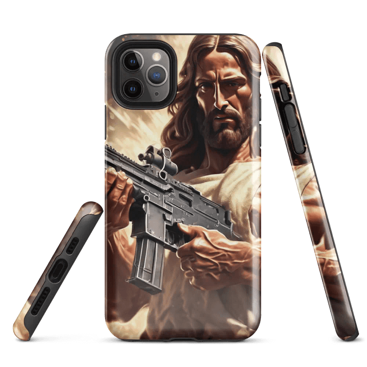 American Jesus iPhone case product image (1)