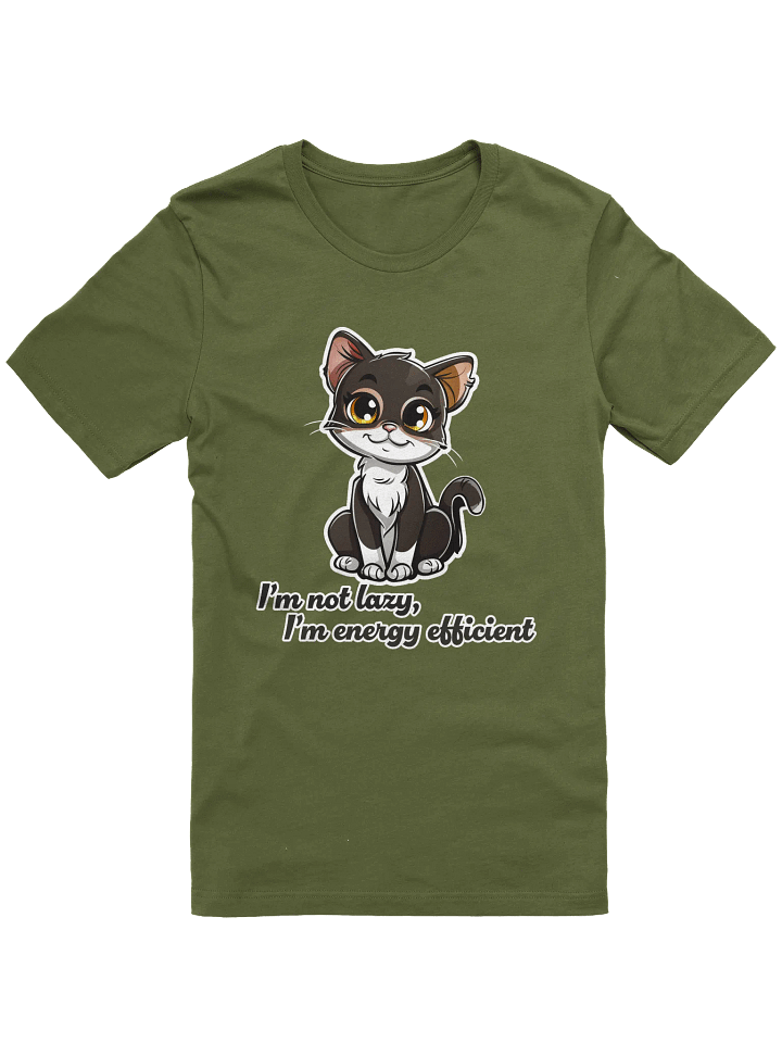 Energy Efficient Cat T-Shirt product image (1)