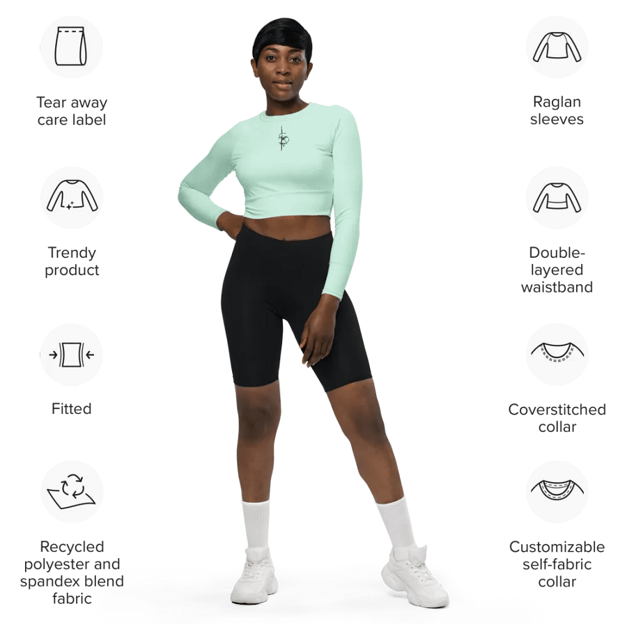 Long Sleeve Crop Top product image (4)