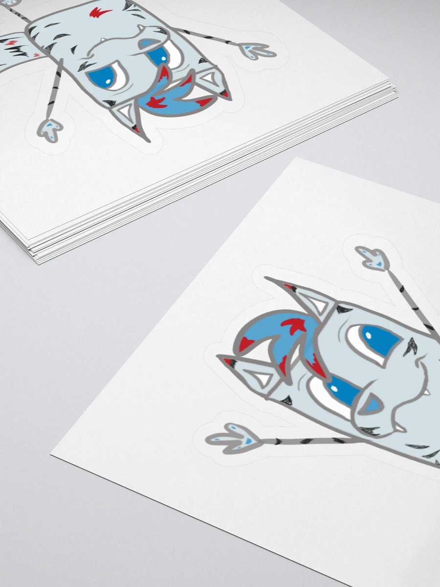 Tiger2Doodley Kiss Cut Sticker product image (4)