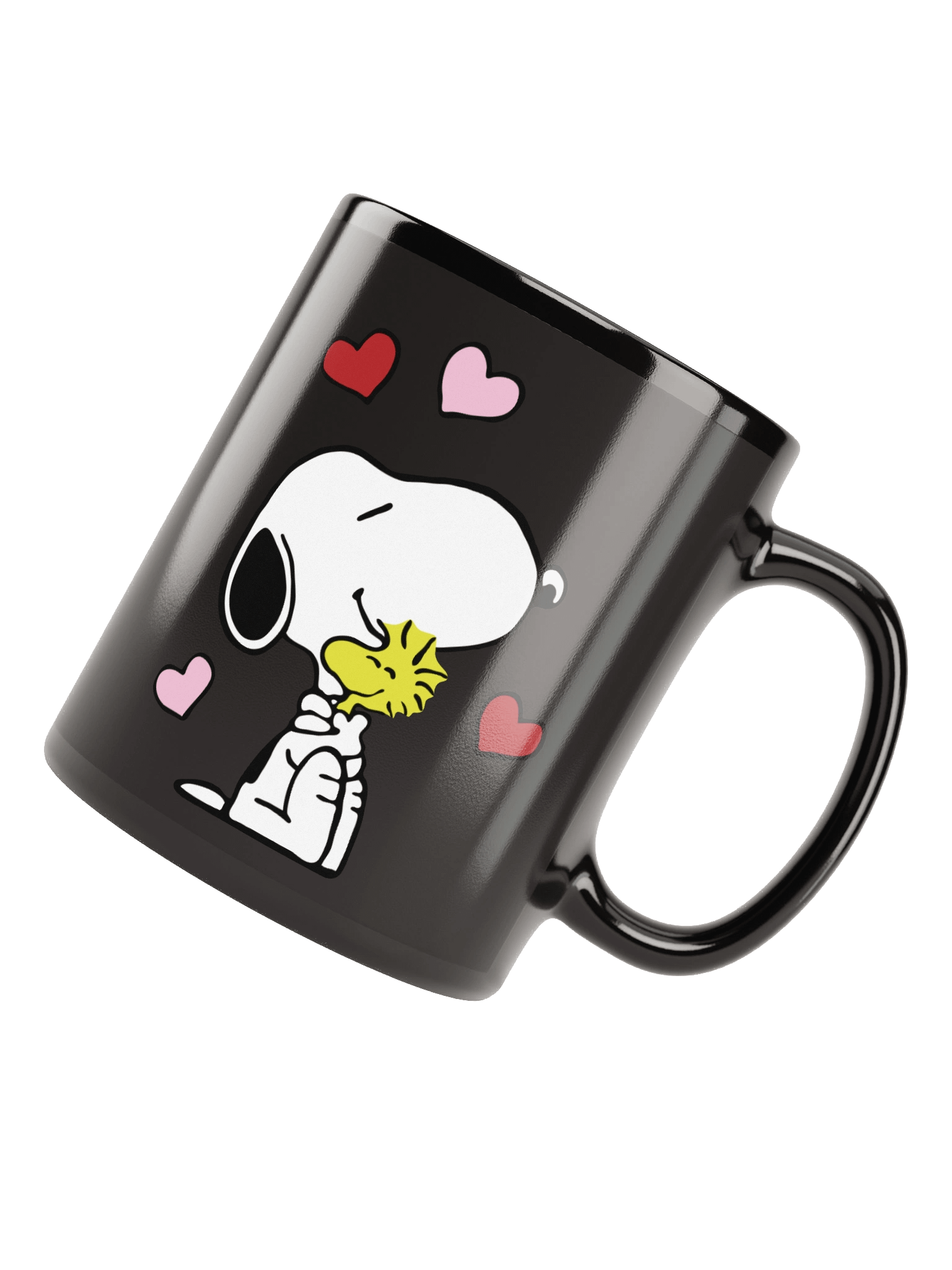 💖 Snoopy & Woodstock Hug Mug – Cozy Sips, Classic Love product image (8)