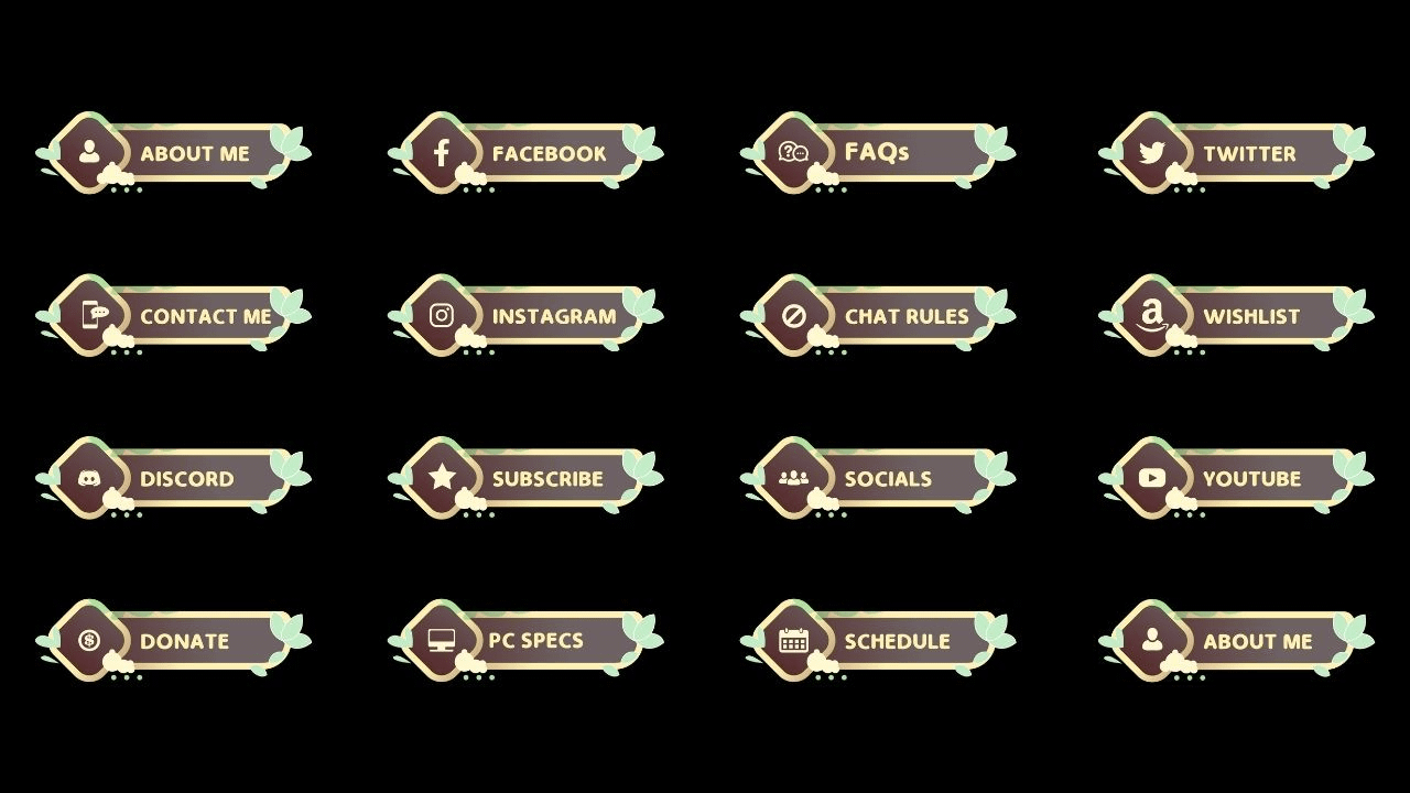 Rustic Nature Twitch Panels product image (2)