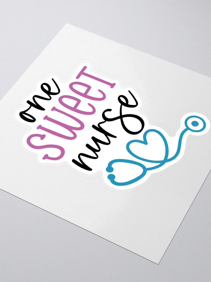 One Sweet Nurse Sticker product image (8)