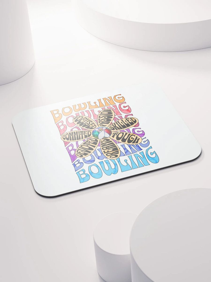 Flower Bowling Dreams Mouse Pad product image (4)