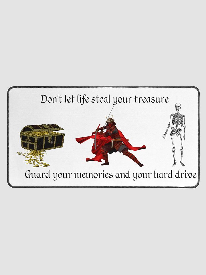 Samurai Treasure Desk Mat product image (1)