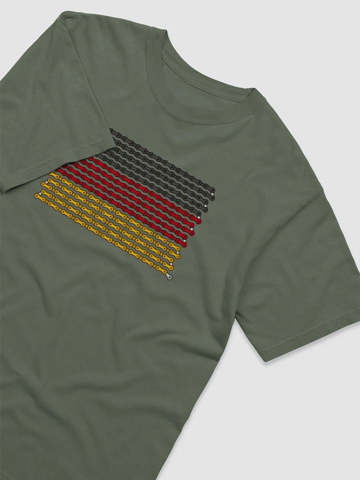 Germany Bike Chain Flag on Heavyweight Tee product image (2)