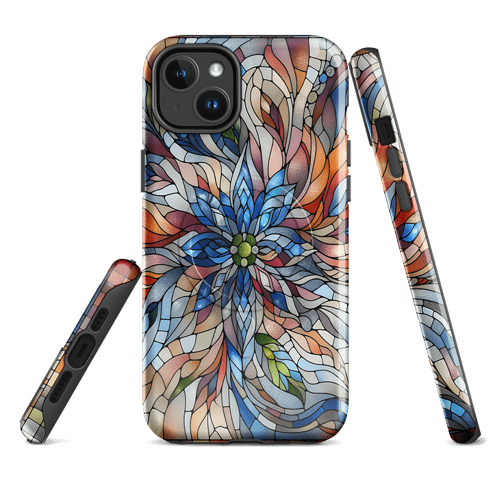 Floral Stained Glass MagSafe® iPhone® Case product image (3)