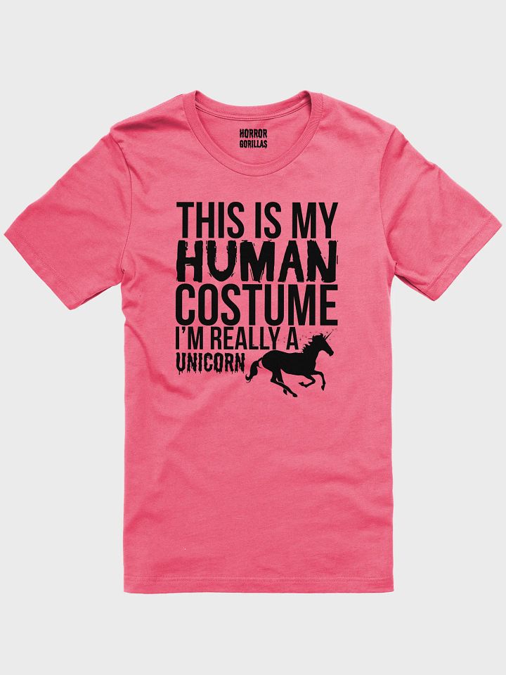 This Is My Human Costume I'm Really A Unicorn Funny Halloween T-Shirt product image (3)