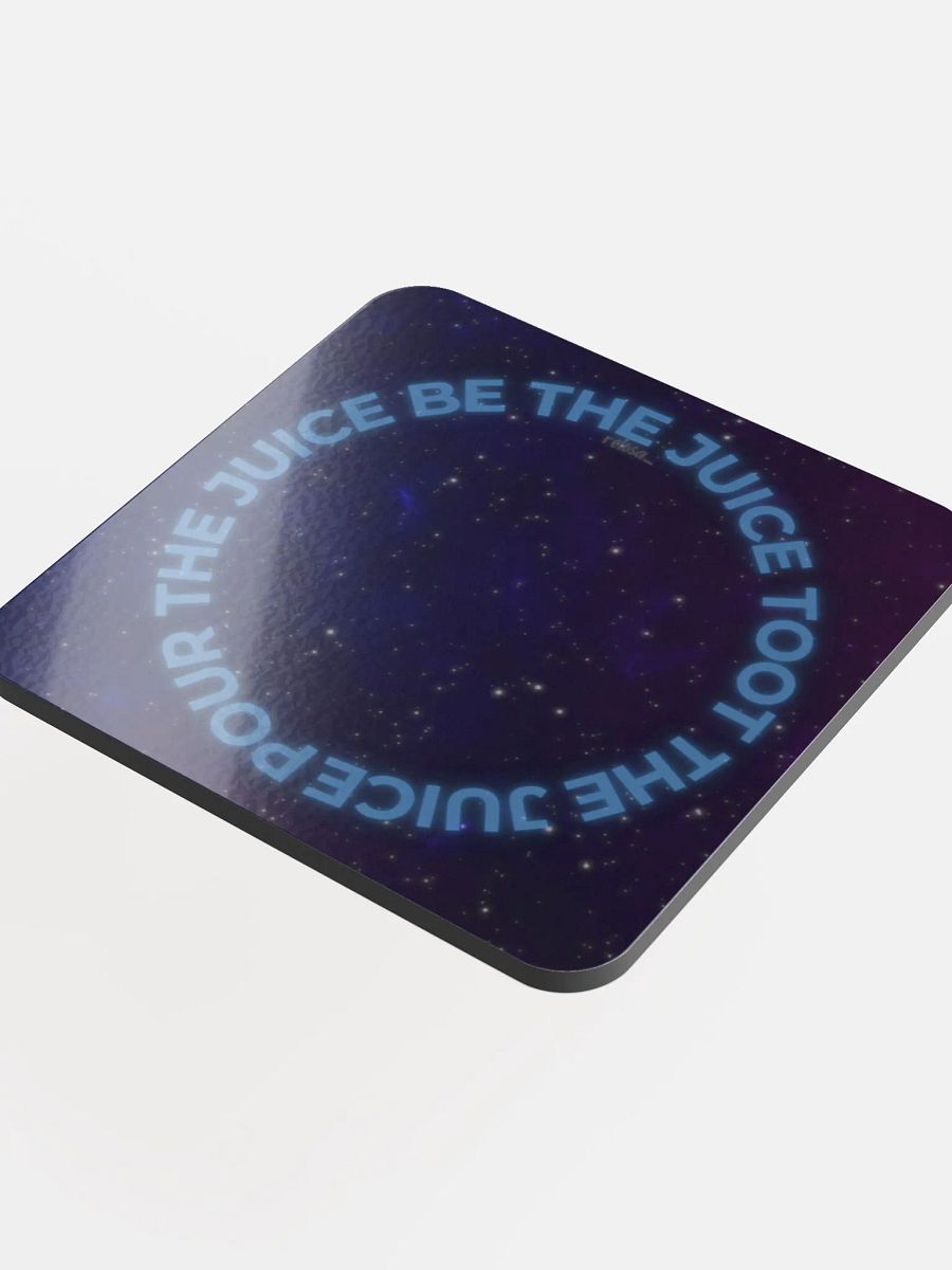 Pour. Be. Toot. Blue Text Coaster product image (4)