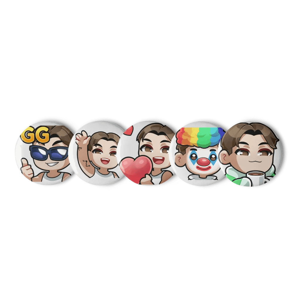Jxime's Pin Button Set product image (1)