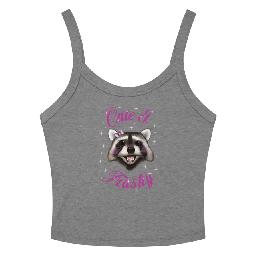Cute & Trashy Crop Tank product image (2)