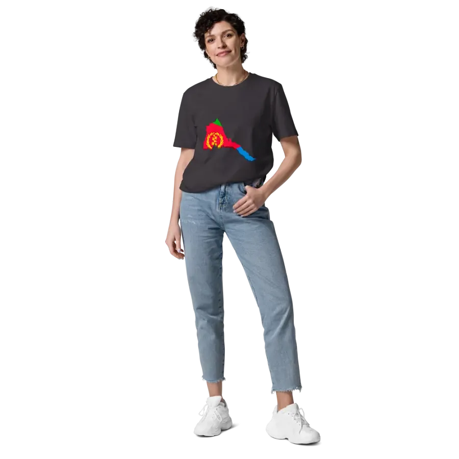 Eritrea Emblematic Map Organic Tee product image (145)