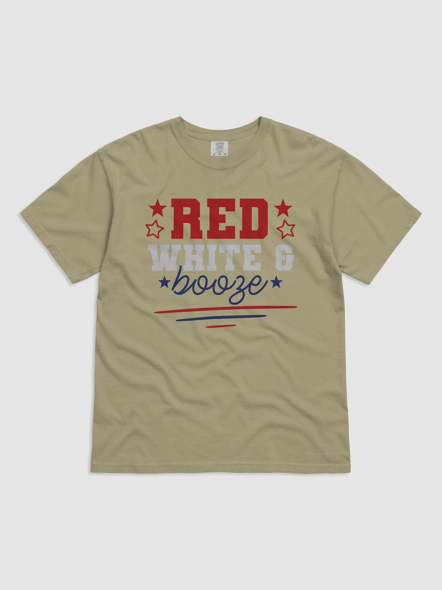 Patriotic Booze Vibes T-Shirt product image (1)