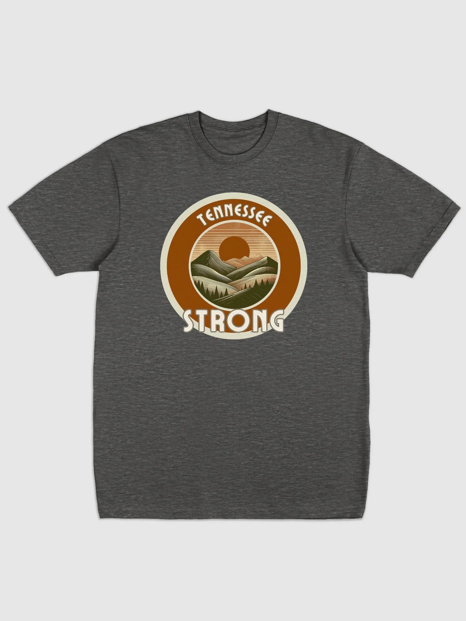 Tennessee Strong T-Shirt Mountains Rising Sun product image (1)