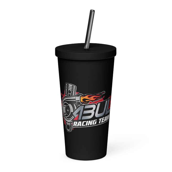 Insulated Tumbler with a Straw - Bul Racing Team product image (1)