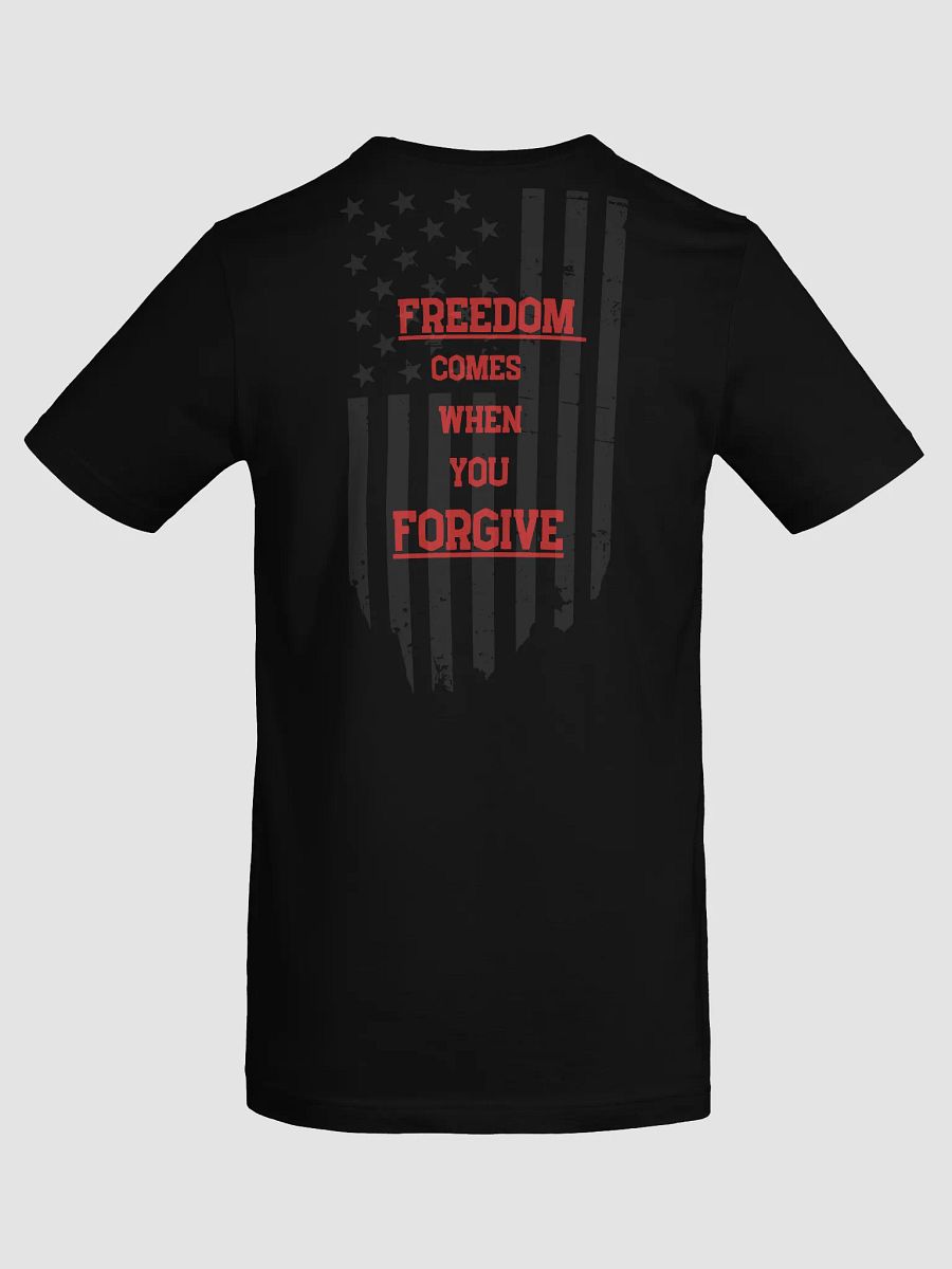 Freedom comes American flag T-shirt product image (8)