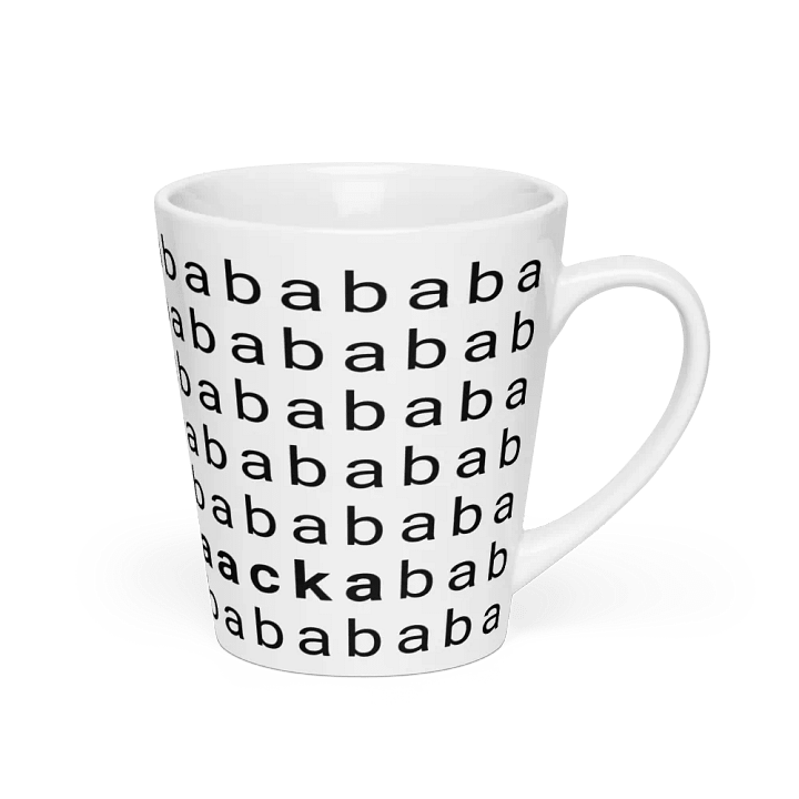 ababababa — Latte Mug product image (2)