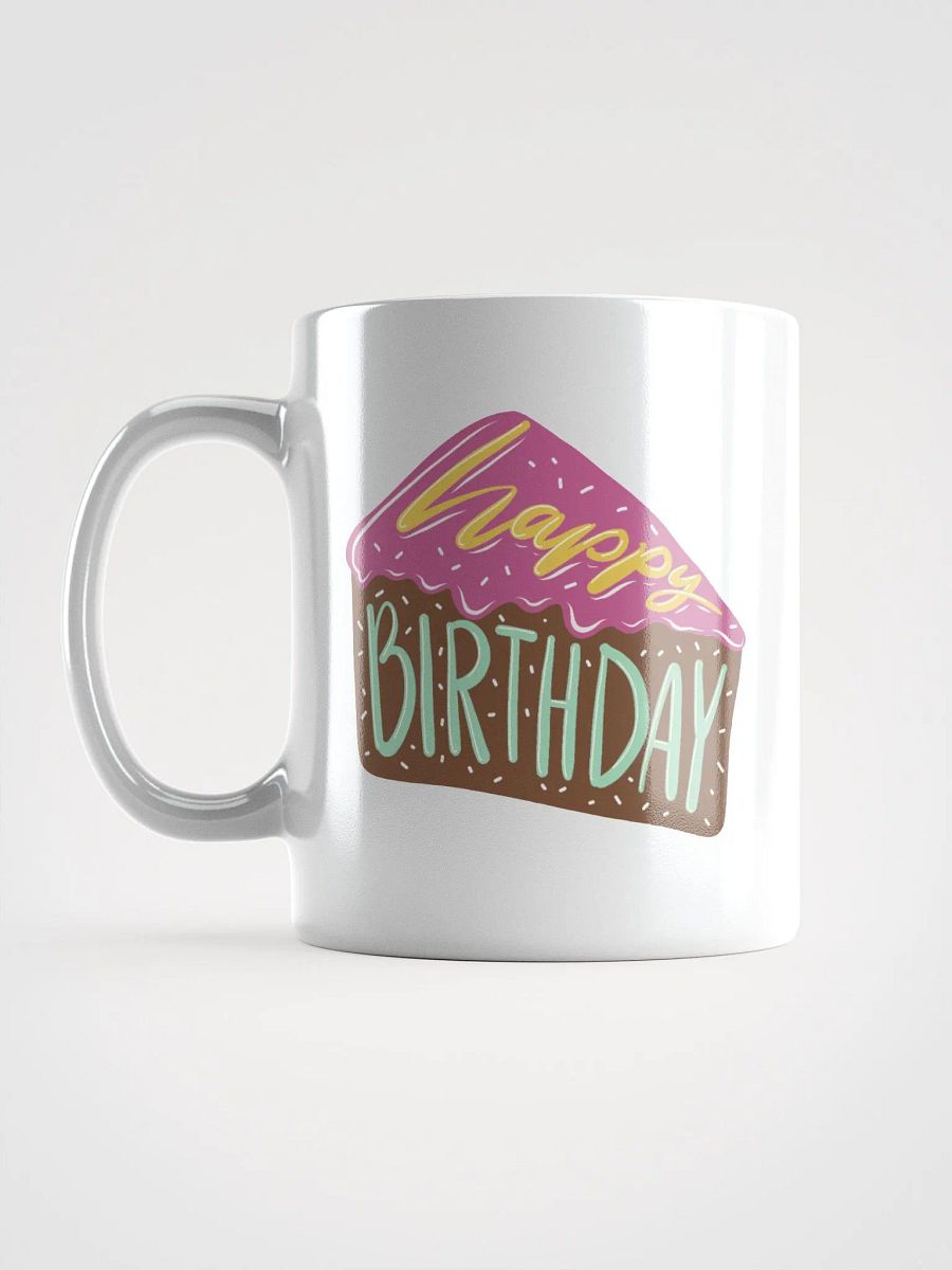 Happy Birthday Cake Slice Mug product image (6)