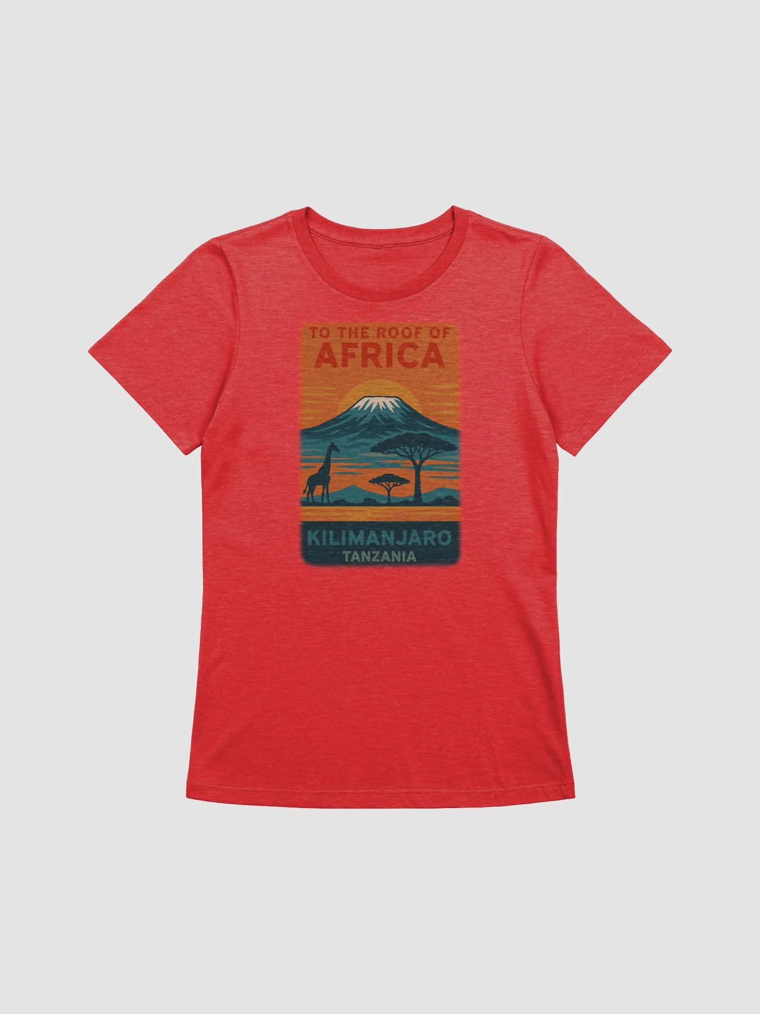 Kilimanjaro – Women’s Relaxed Fit Tee product image (4)