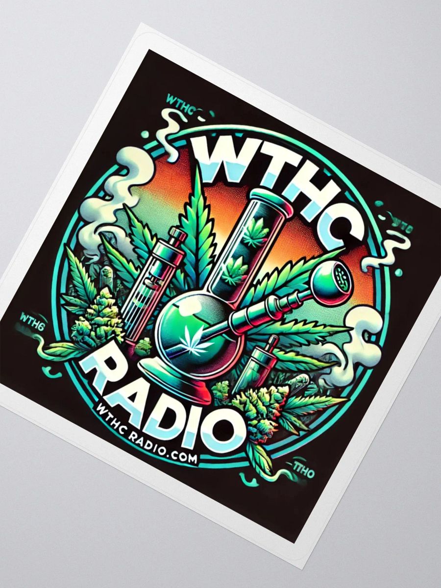 Da WTHC Radio Kiss Cut Stickers product image (4)
