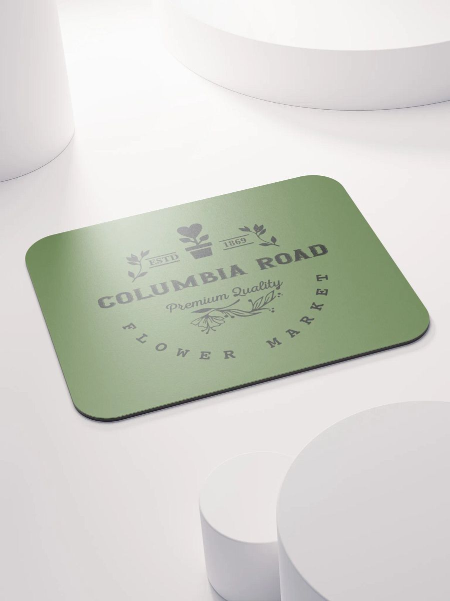 Columbia Road Market Mouse Pad (Green) product image (4)