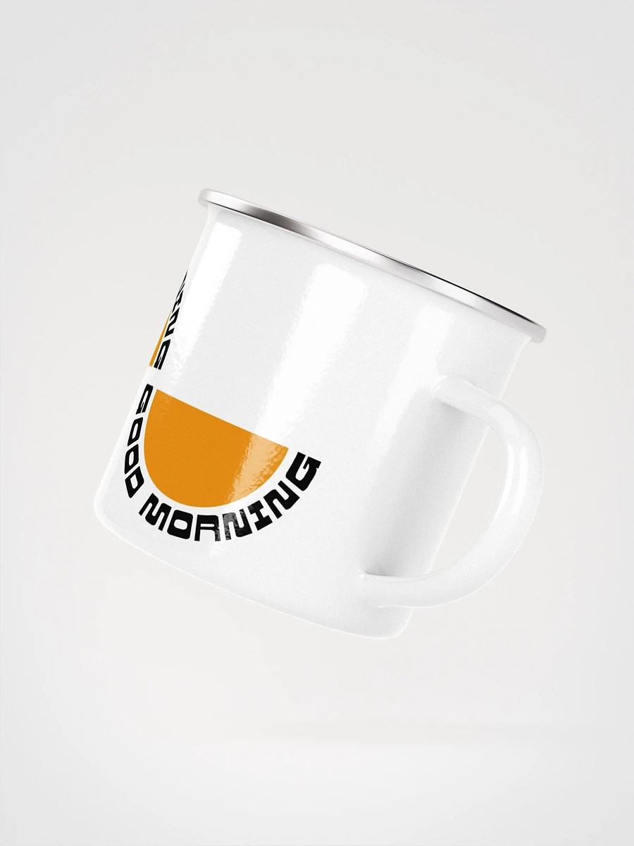 Good Morning Enamel Mug product image (3)