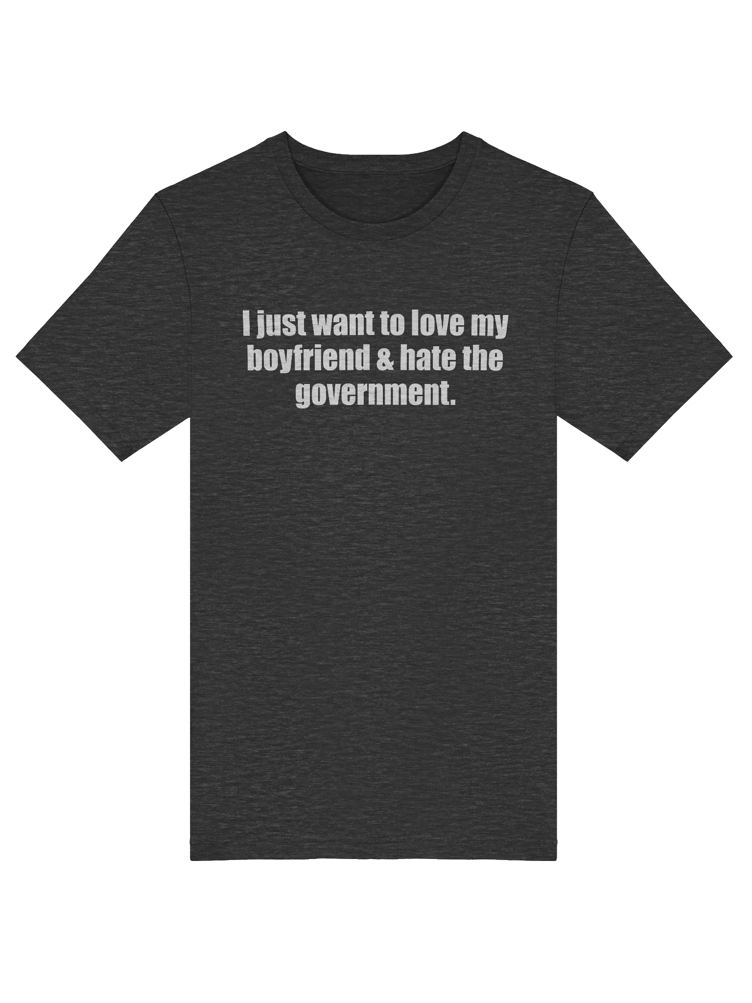 Hate the Government T-shirt (boyfriend version) product image (5)