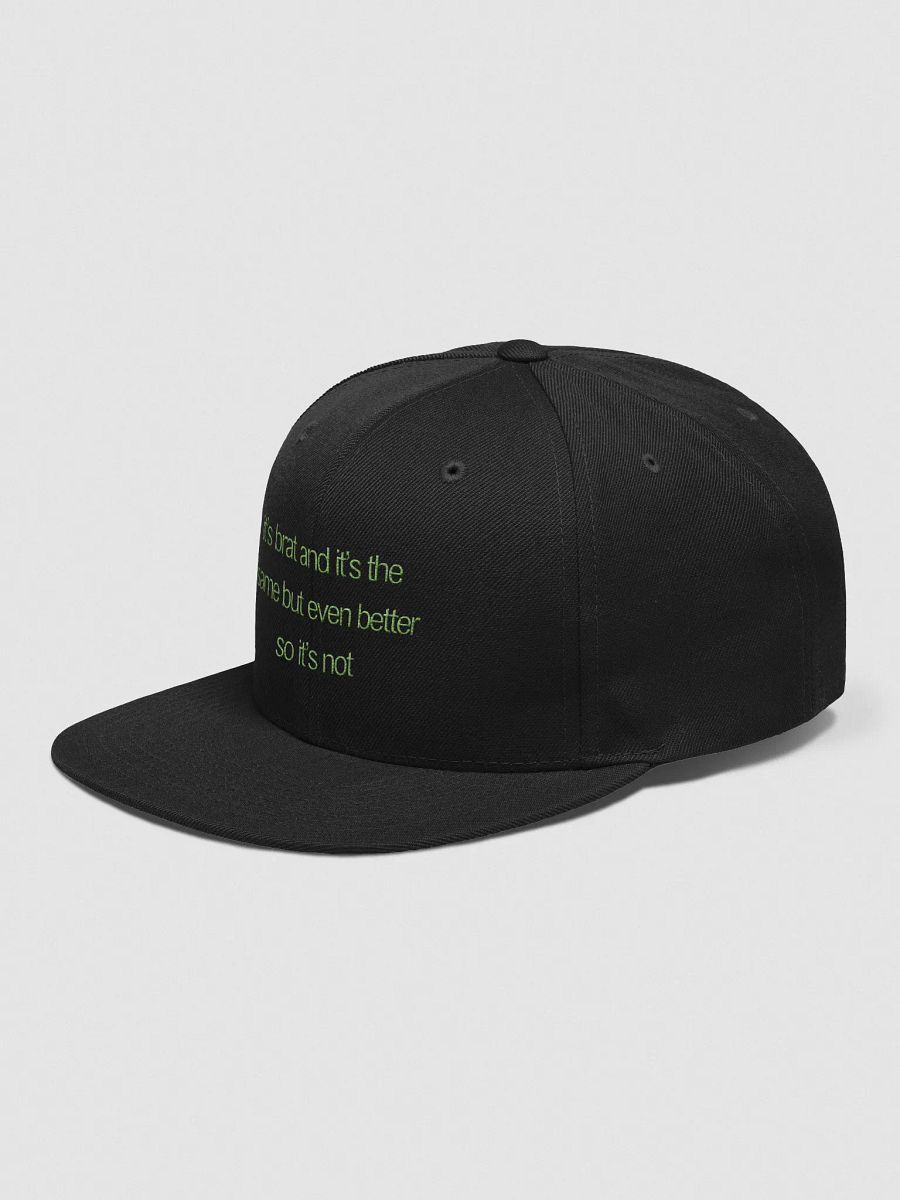 even better bratstyle snapback cap product image (5)